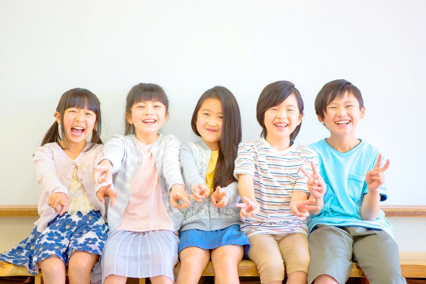 笑顔の子どもたち